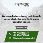 Paver blocks manufacturer in dindigul