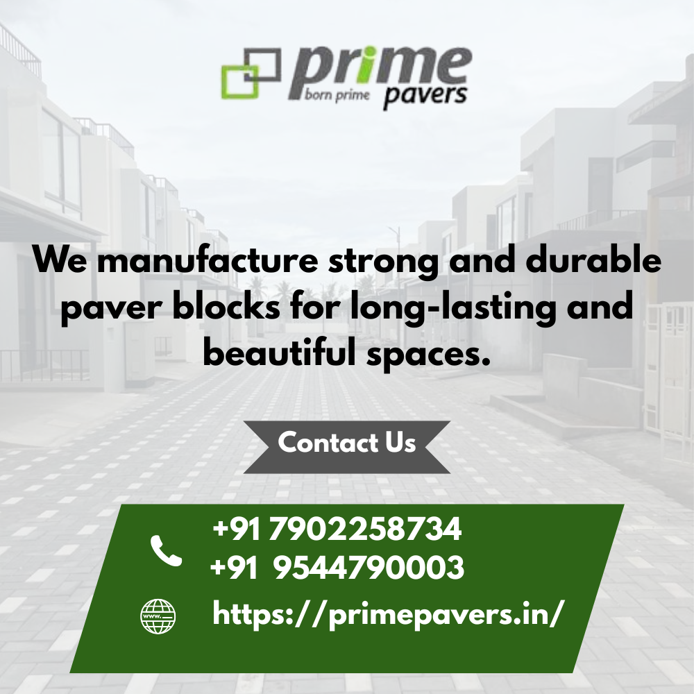 Paver blocks manufacturer in dindigul